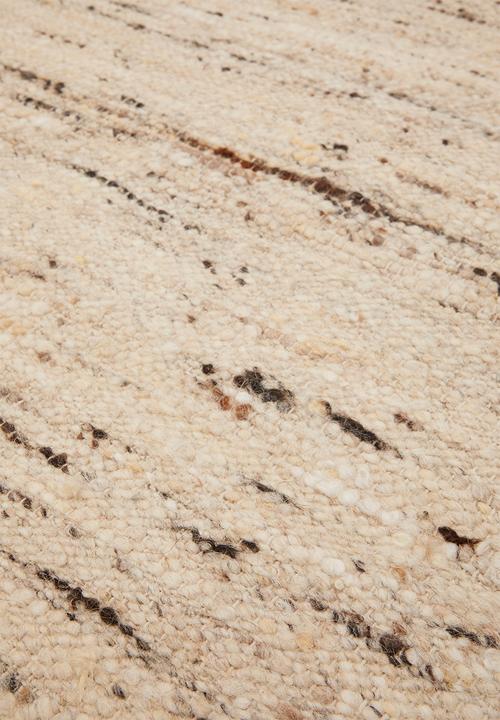 Hadley Wool Blend Rug Ivory Fleck - 160 x 230