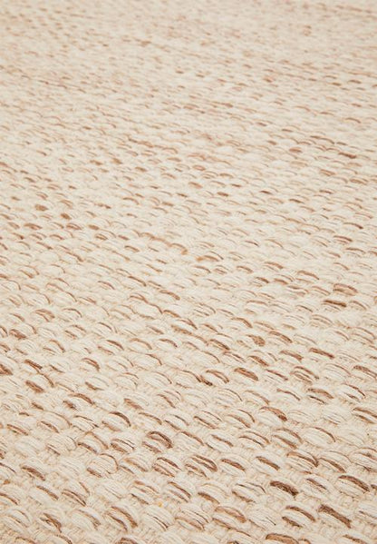 KAISER Wool & Cotton Blend rug Natural - 200 x 300