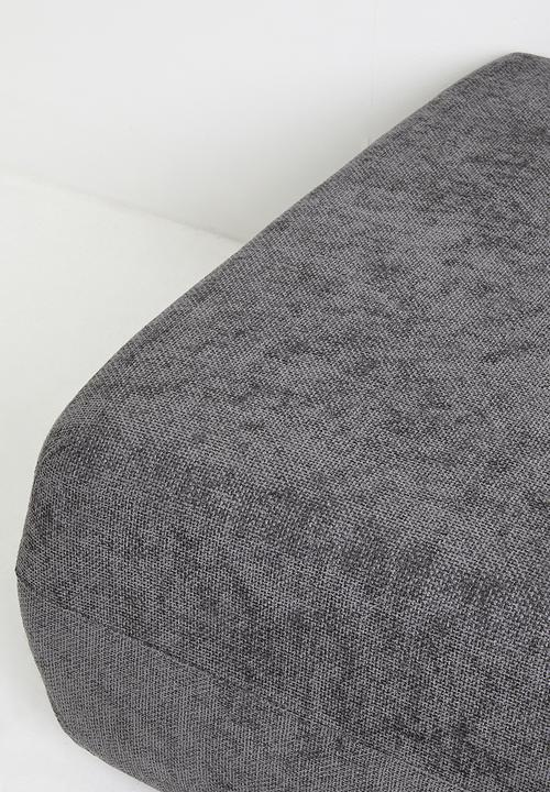 Rani modular ottoman - Charcoal