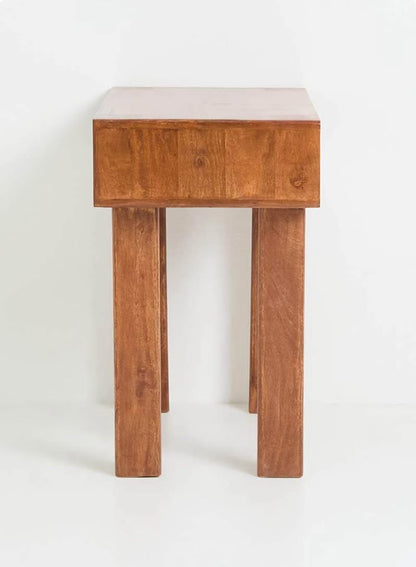 Nira Wooden Vanity Console - Walnut