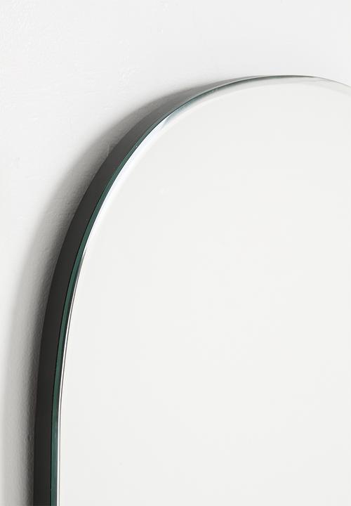 Squoval Mirror - Silver