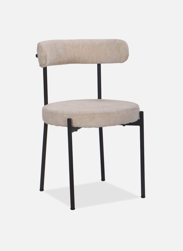 Anna Woven Dining Chair Set Of 2- natural