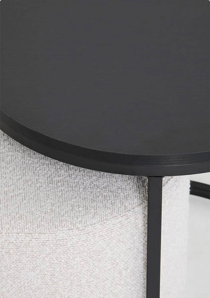 Kira Stacked Coffee Table - Black