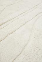 Tufted Wool Blend Rug - Natural - 200 x 300