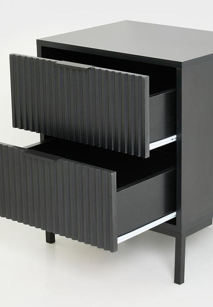 Destiny Bedside Table -Black