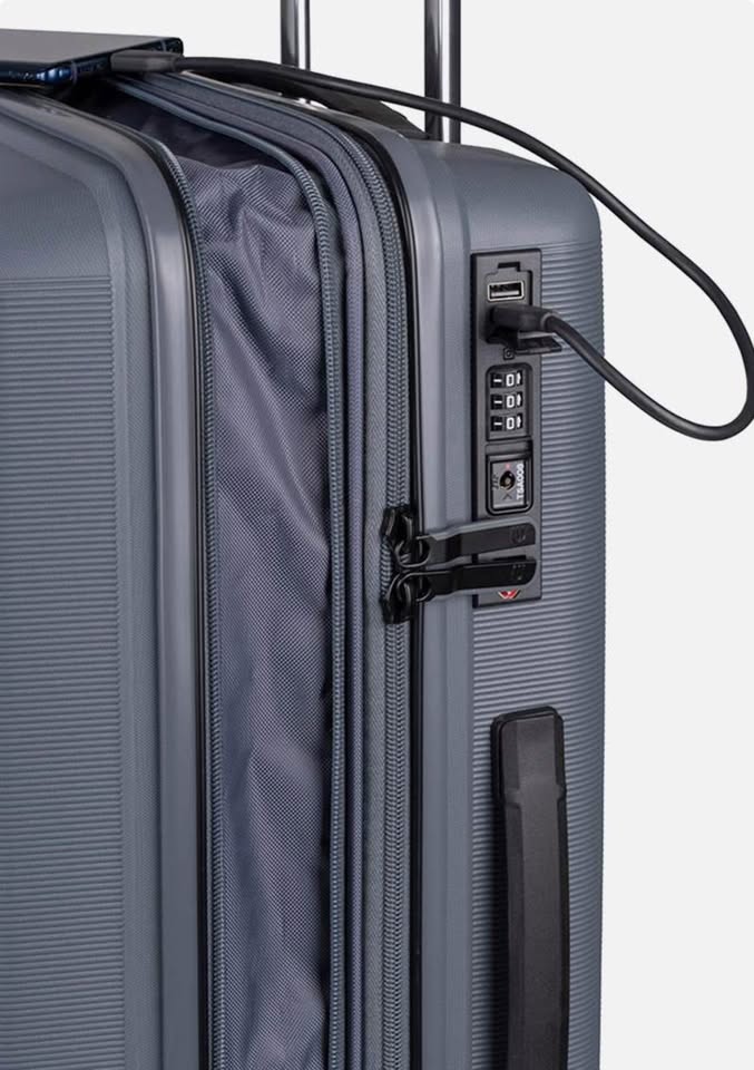 Starlite 4-Wheel Trolley With TSA Lock - Grey1 - M