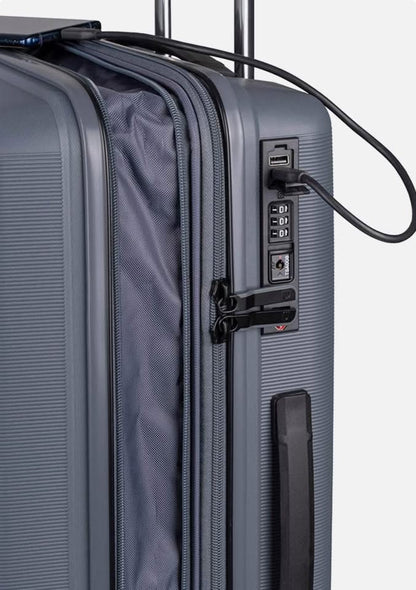 Starlite 4-Wheel Trolley With TSA Lock - Grey1 - M