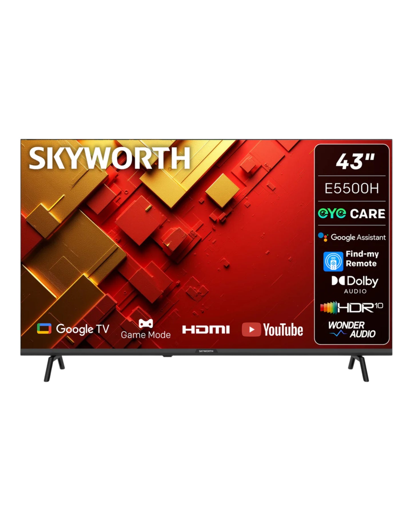 Skyworth 43 E5500H FHD Google Smart TV