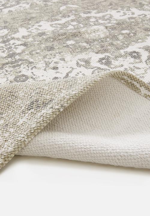 Antique Printed Rug Grey - 160 x 230