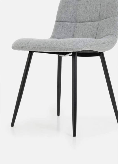 Cora Dining Chair - Grey Set Of 2