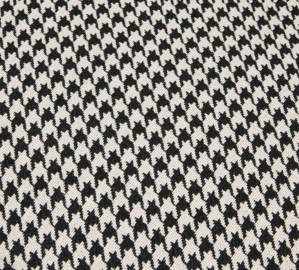 Arabella 2 Seater Foldable Sleeper Sofa Chair - Houndstooth Couch