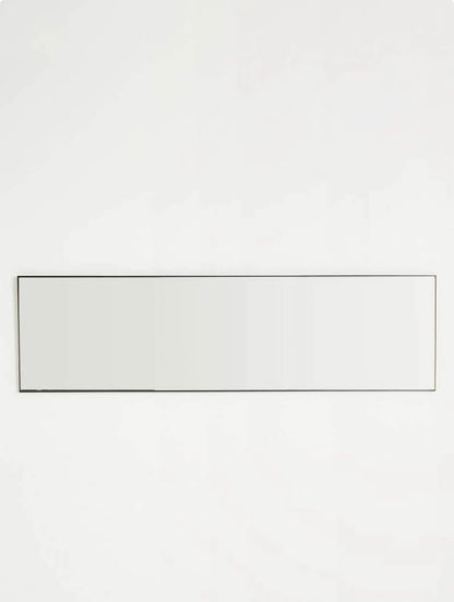 Rectangle Full Length Mirror - Black