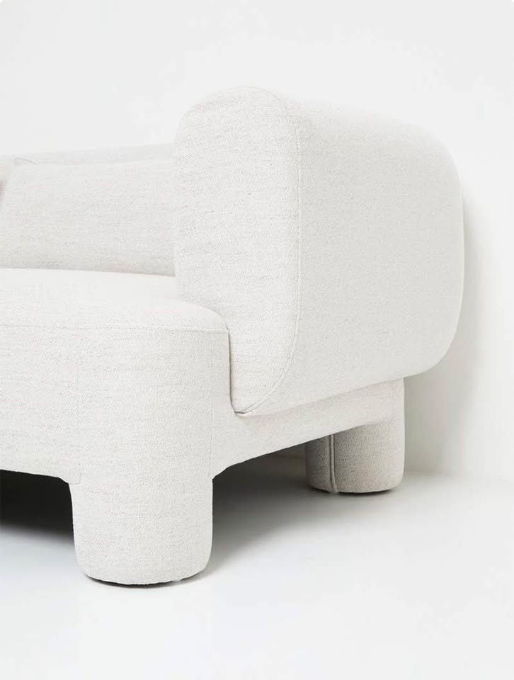 Loom 3 Seater Sofa Couch - Natural