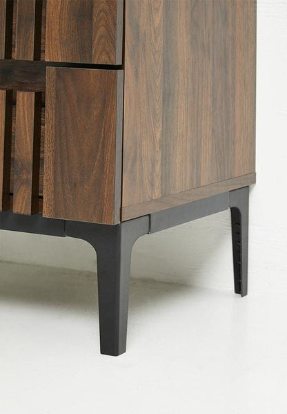 Giselle Bedside Table - Walnut