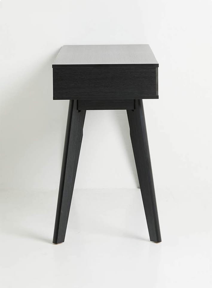 Brand new Slatted desk-black