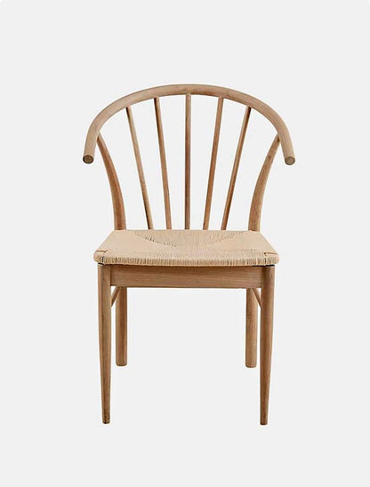 Brand new Cassandra dining chair with armrest - neutral