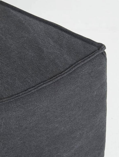 Brand new Zola ottoman semi circle - capri graphite