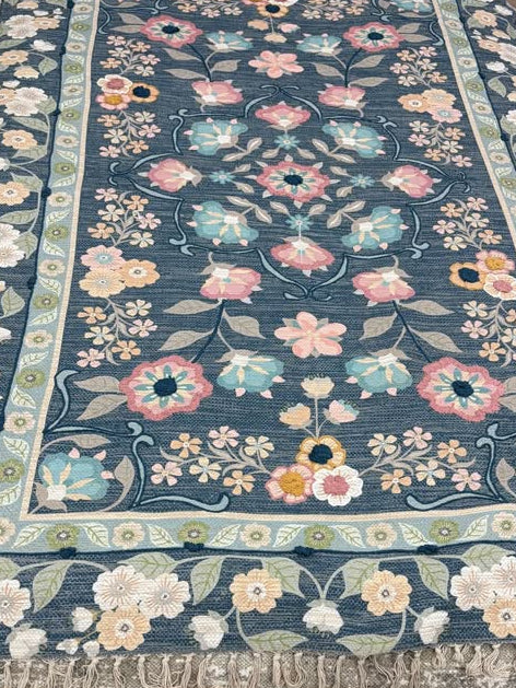 Cotton Woven Floral 160 x 230