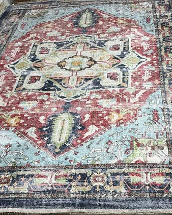 Eve Printed Rug Cherry Sky 160 x 230