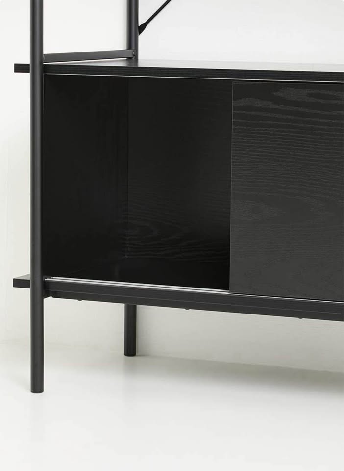 Marlo Bookshelf - Black