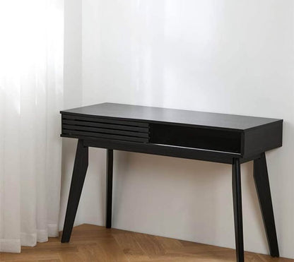 Slatted Desk-Black