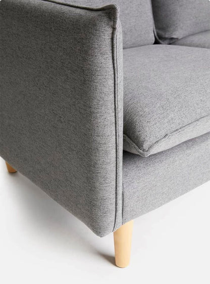 Hector 3-Seater Sofa - Grey