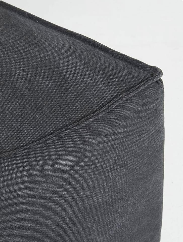 Zola Ottoman Semi Circle - Capri Graphite