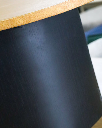 Isabella Coffee Table - Natural & Black