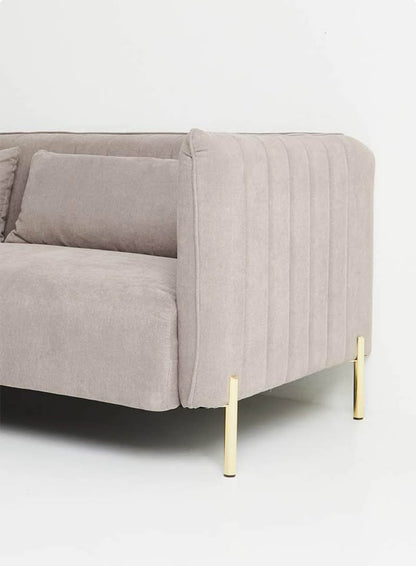 Riley 3 Seater Sofa-Natural Couch