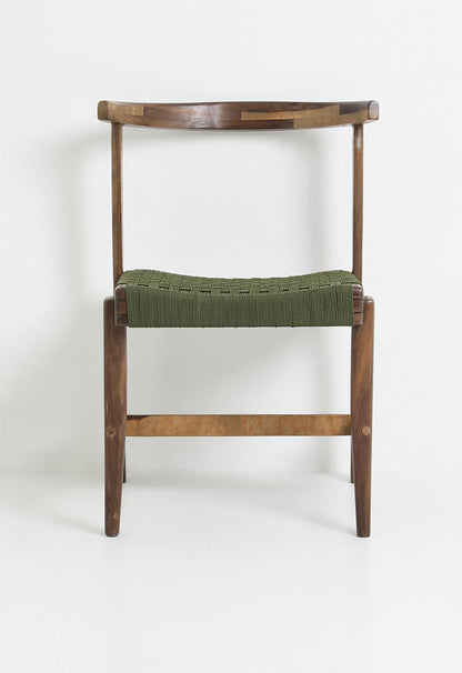 Amani Outdoor Dining Chair - Natural & Olive