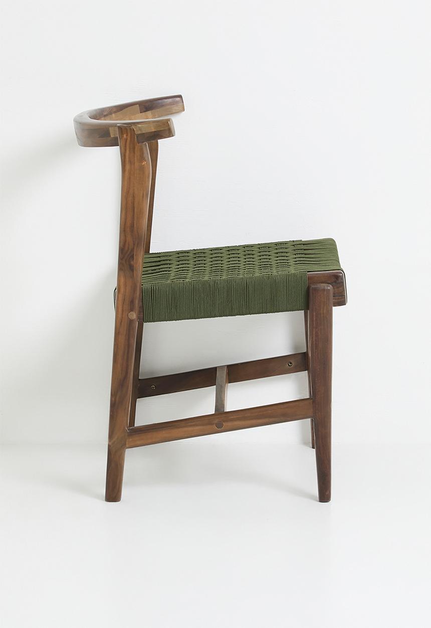 Amani Outdoor Dining Chair - Natural & Olive