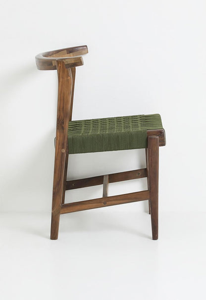 Amani Outdoor Dining Chair - Natural & Olive