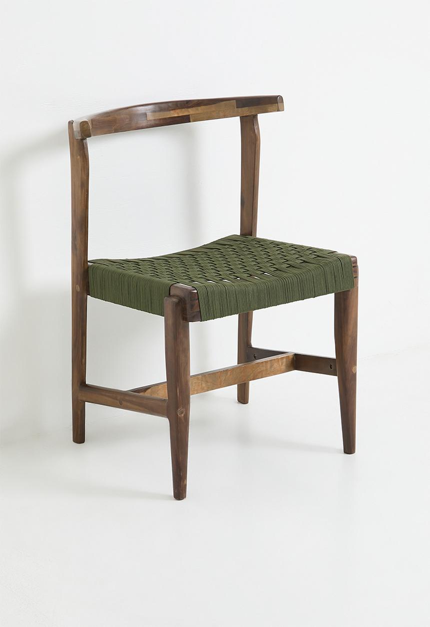 Amani Outdoor Dining Chair - Natural & Olive