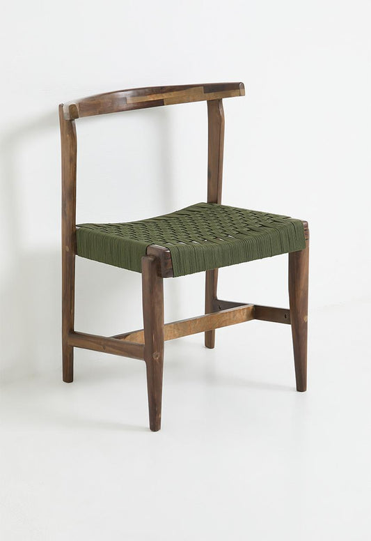 Amani Outdoor Dining Chair - Natural & Olive