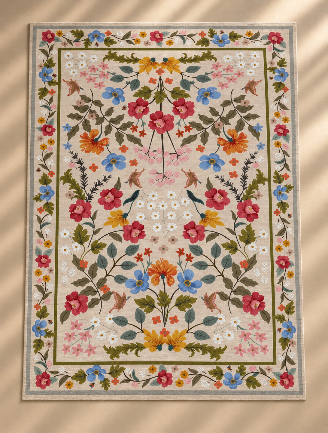 Floral Brisbane Rug Multi - 160x230