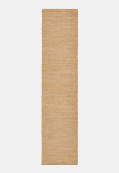 Handwoven Jute Rug - Natural - 80 x 300