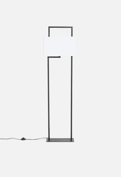 Cote Floor Lamp - Black & White