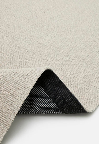 Cotton Woven Handloom Rug Natural (200 x 300)