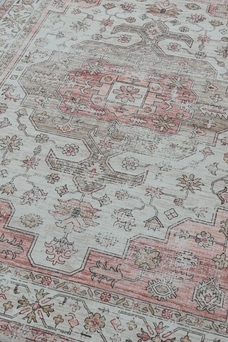 Vintage Turkish Oushak Rug - 200 x 300