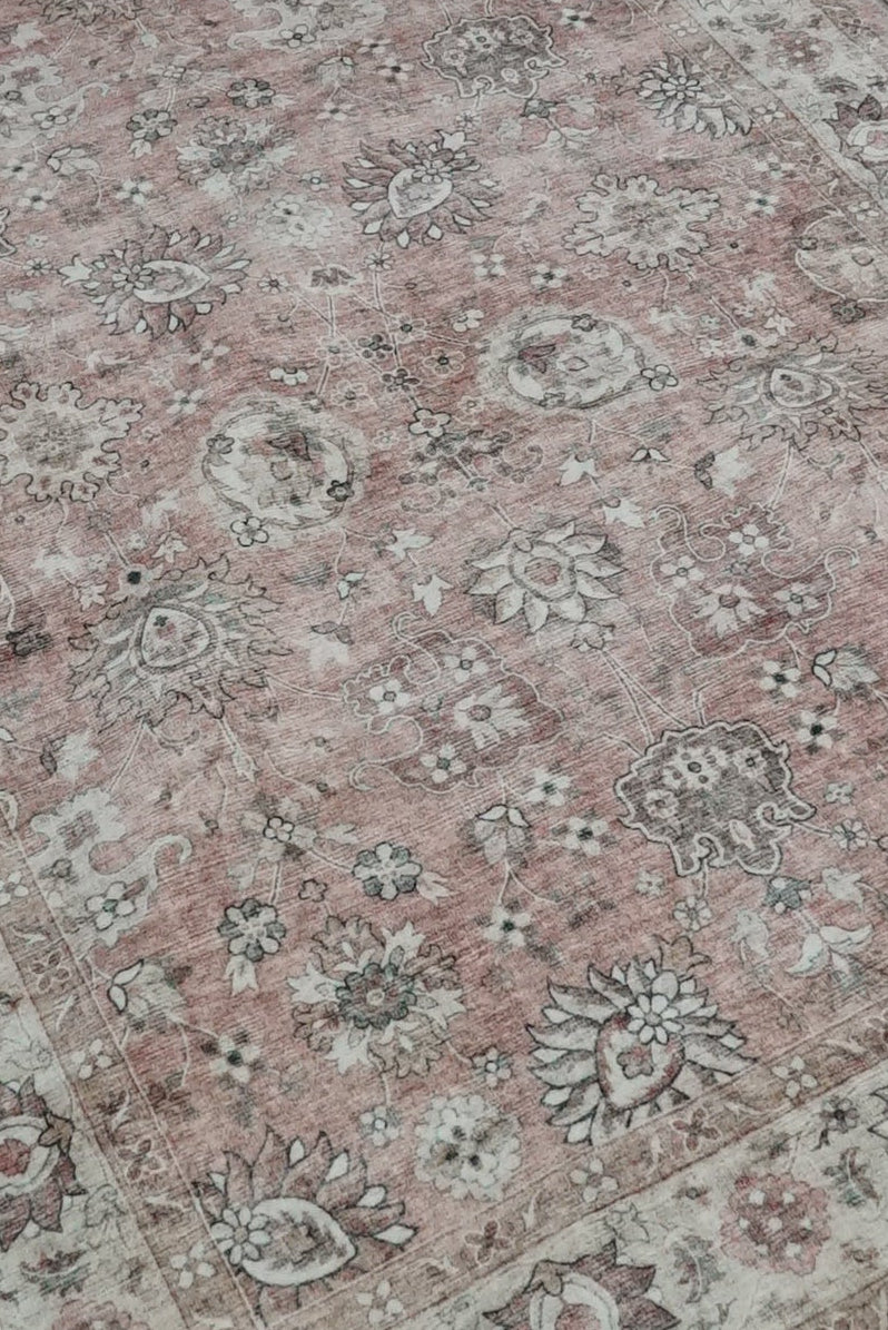 Distressed Printed Rug - 200 x 300