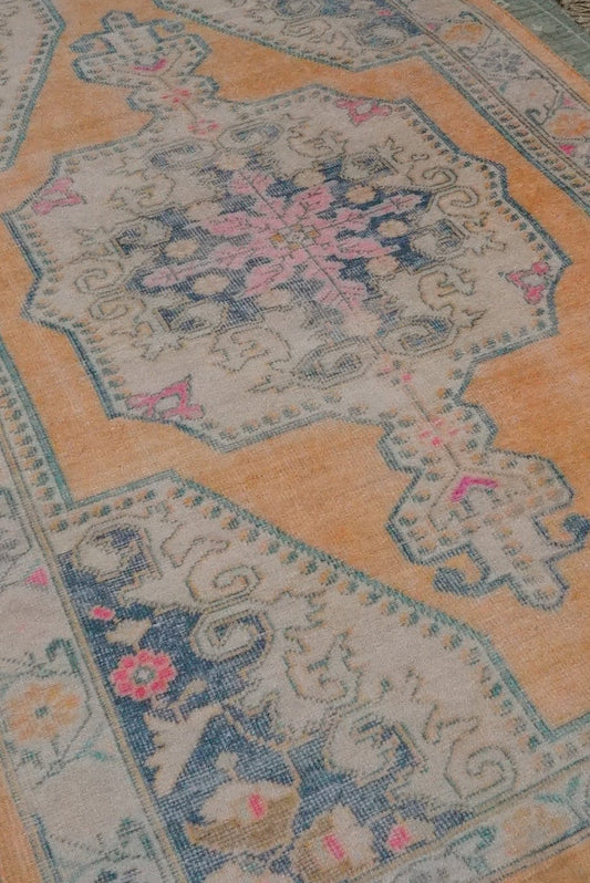 Vintage Turkish Oushak Rug - 200 x 300