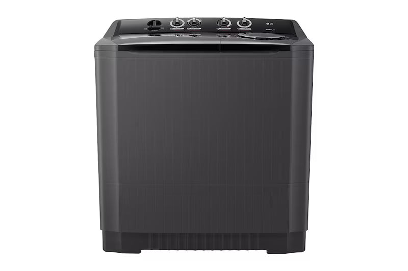 LG TT1861RWPT 18kg Twin Tub Roller Jet Wind Jet Spray Black Finish