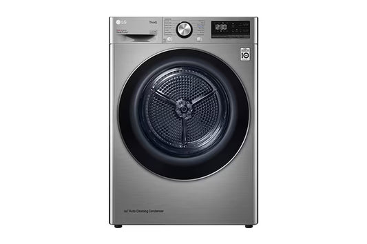 LG RH90V9PV8N 9KG A Silver Dual Inverter Heat Pump Tumble Dryer ThinQ