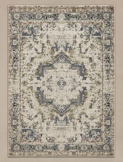 Antique Printed Cotton Rug Multi - 120x180
