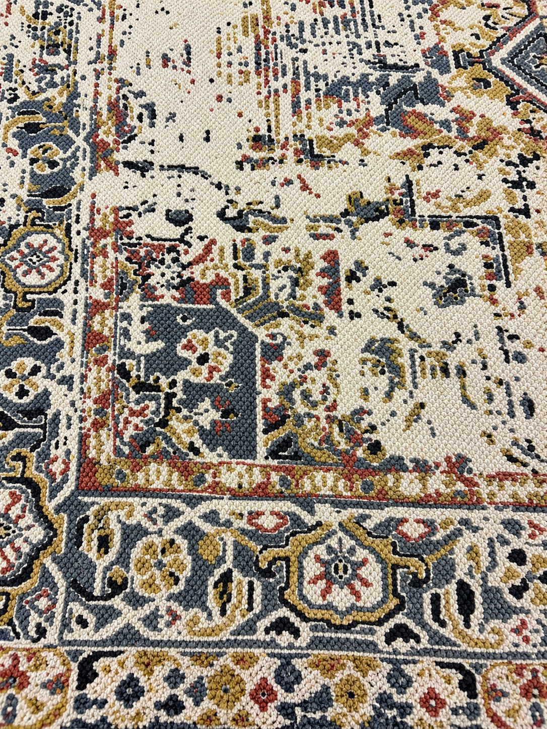 Antique Printed Cotton Rug Multi - 120x180