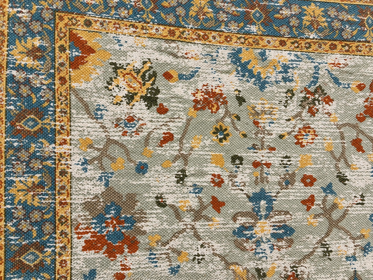 Antique Printed Cotton Rug Multi - 120x180