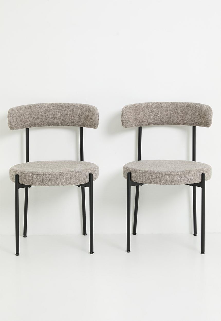 Emery Dining Chair set of 2 - Natural
