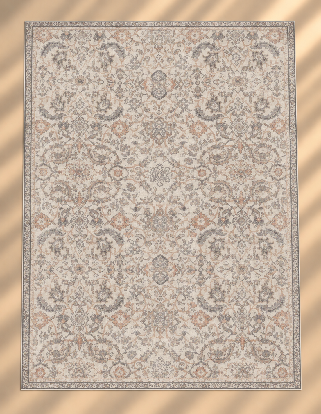 Faded Antique Rug Natural - 160x230