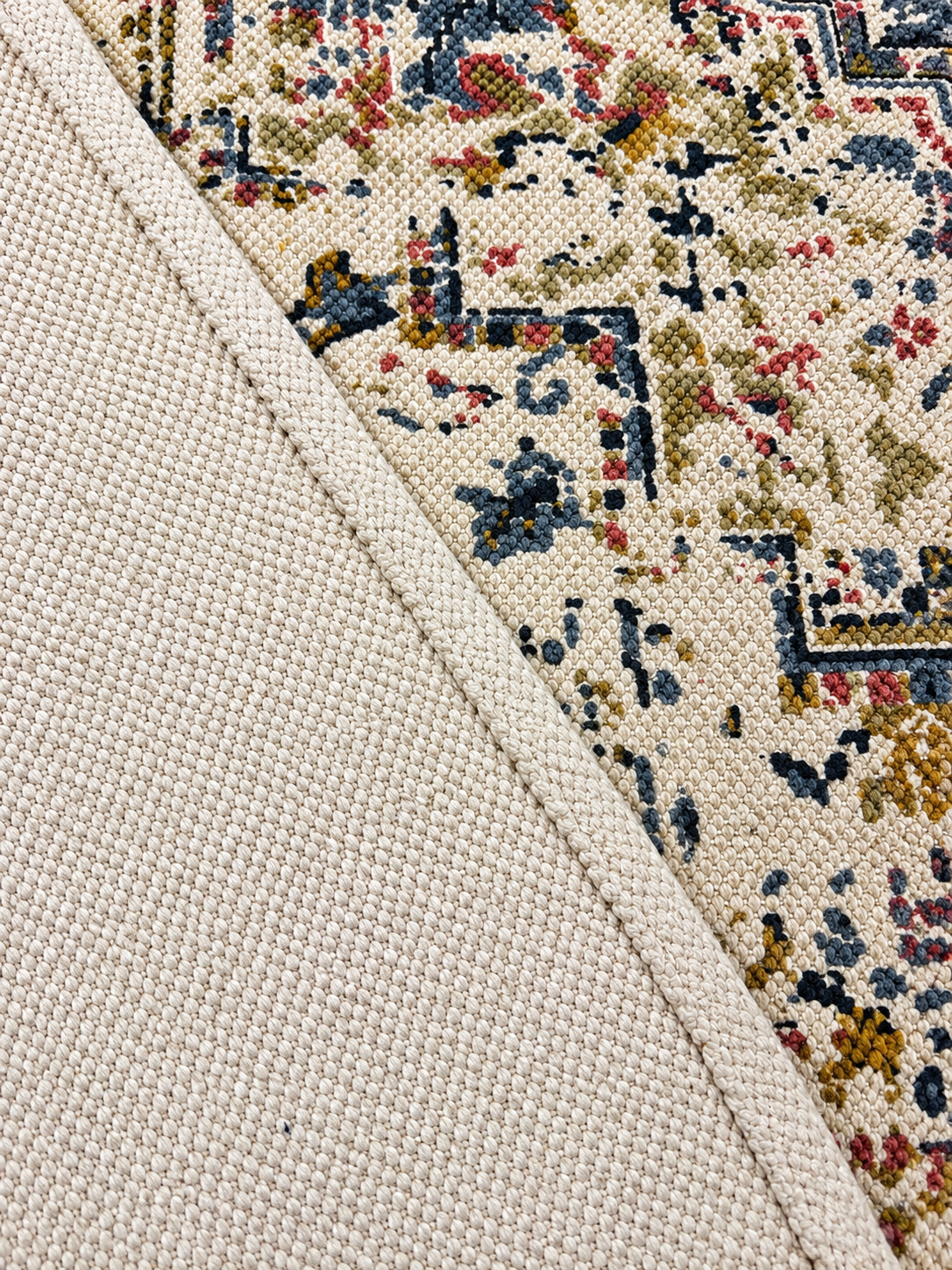 Antique Printed Cotton Rug Multi - 120x180