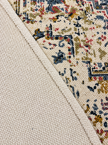 Antique Printed Cotton Rug Multi - 120x180